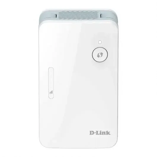 D-Link E15 Repetidor Inalambrico de Pared WiFi 6 AX1500 Dual Band – Compatibilidad con Mesh – Velocidad hasta 1200Mbps – Puerto RJ45 – 2 Antenas Externas – Boton WPS