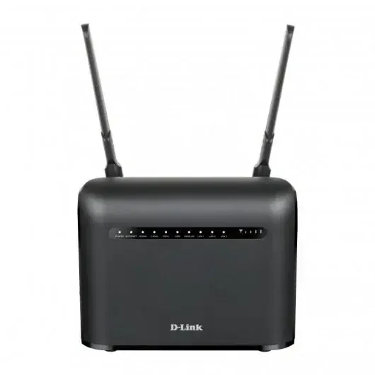D-Link Router 4G LTE Cat4 WiFi AC1200 Dual Band – Velocidad hasta 1200 Mbps – 2 Antenas Externas – 3 Puertos RJ-45