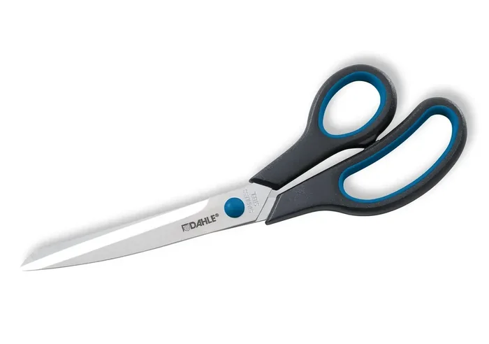 Dahle 54410 Office Comfort-Grip Tijeras de Acero Templado 25cm – Hojas Afiladas – Mangos Revestidos de Goma