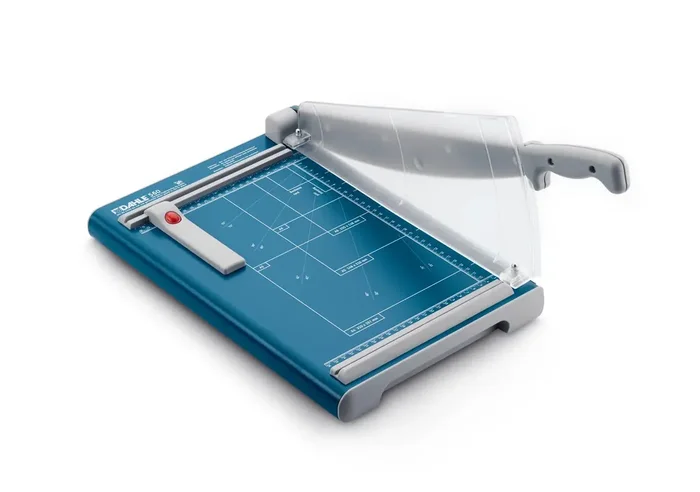 Dahle 560 Cizalla de Palanca de Precision Formato A4 – Capacidad 25 Hojas – Cuchilla de Acero de Solingen – Proteccion de Cuchillla