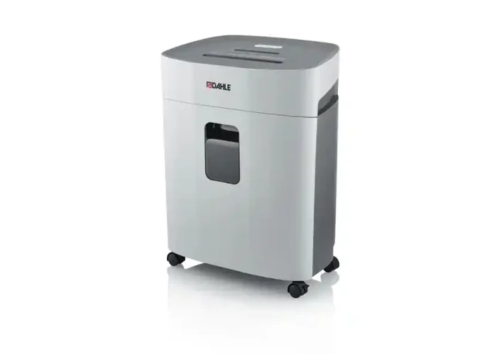 Dahle PaperSAFE 420 Destructora de Papel Manual 25L con Ruedas – Destruye hasta 10 Hojas – Corte en Particulas Microcorte – Apta para Papel, Tarjetas, Cd´s