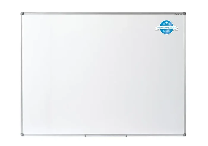 Dahle Professional Board Pizarra Blanca Esmaltada Magnetica 900x1200mm – Marco de Aluminio – Bandeja para Rotuladores