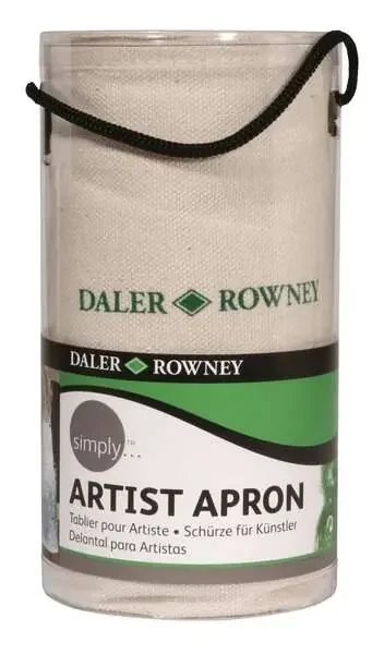 Daler Rowney Simply Delantal con 4 Bolsillos – Color Beige