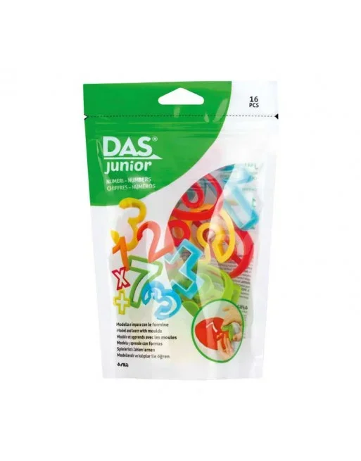 DAS BOTE DE 15 ACCESORIOS PARA MODELAR NUMEROS F687600
