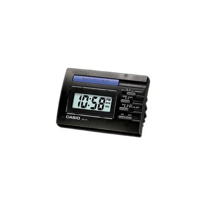 Despertador digital Casio DQ-541D1R negro – Comprar tienda relojes casio originales