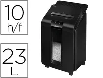 Destructora De Documentos Fellowes Auto+100m Capacidad De Corte 100 Hojas Destruye Grapas 4629201