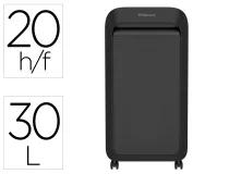 Destructora De Documentos Fellowes Lx221 Capacidad De Corte 20h Seguridad P5 Clips 5050401