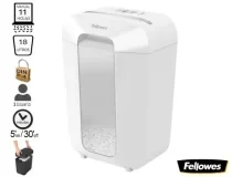 Destructora de documentos Fellowes LX70 capacidad 11h seguridad p4 grapas clips y 100017468