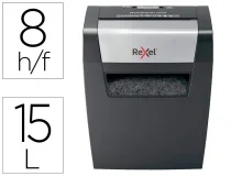 Destructora De Documentos Rexel Momentum X308 Capacidad De Corte 8 Hojas Destruye 2104570eu