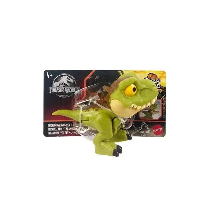 Dinosaurio Bocazas Tiranossauro Rex Jurassic World Snap Squad Mattel HCM21
