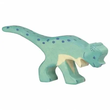 Dinosaurio Pachicephalosaurio – animal de madera
