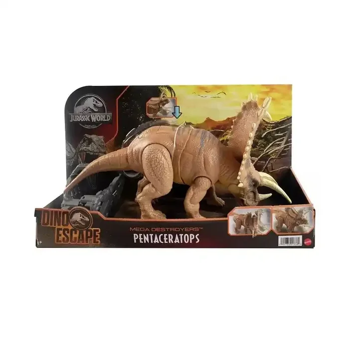 Dinosaurio Pentaceratops Escapista Jurassic World Hcm05 Mattel Edad + 4 años