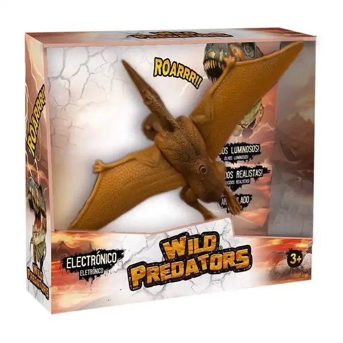 Dinosaurio Pteranodon con sonido y luz – Entrega Urgente