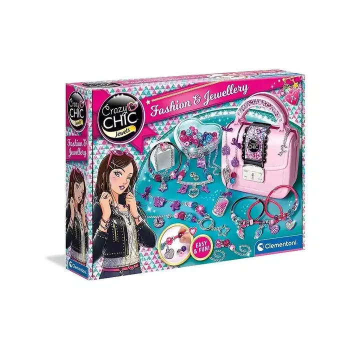 Diseño de Joyas y moda crrazy Chic Clementoni edad +7 años.