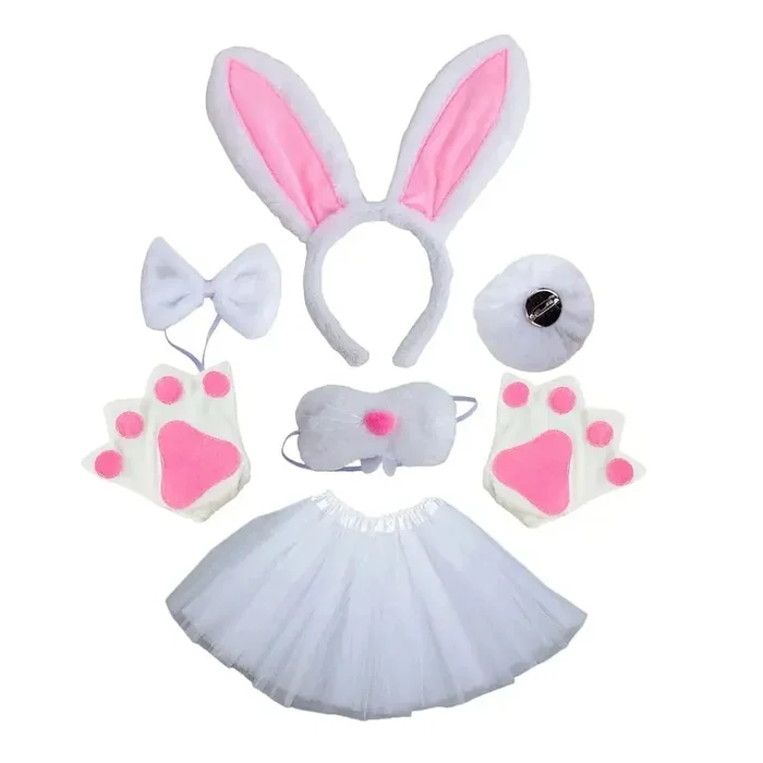 Disfraz de Gato para Niña con Orejas, Tutú y Accesorios