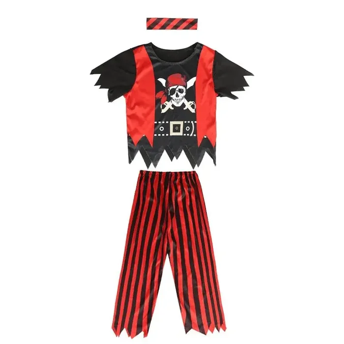 Disfraz de pirata de Halloween para niño