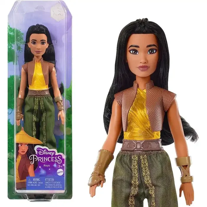 DISNEY PRINCESS Raya Muñeca Princesa película Raya y el último dragón, Juguete +3 años Mattel HLX22
