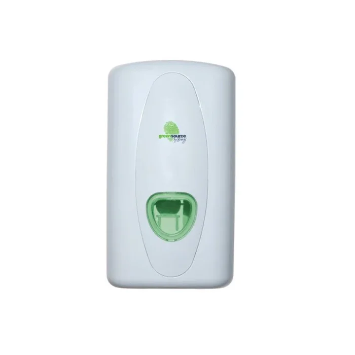 Dispensador toallas secamanos bunzl greensource mini fabricado en abs color blanco