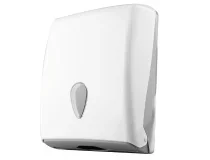 Dispensador toallitas secamanos Dahi, toallero color blanco 370x277x130 mm C2030AGB