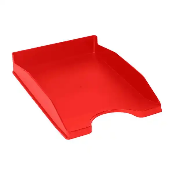 Dohe Bandejas de Sobremesa – para Documentos Tamaño A4 – Fabricadas en Poliestireno de Alta Calidad – Apilables – Material 100% Reciclable