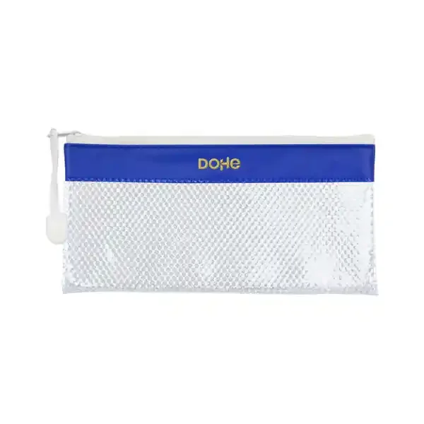 Dohe Bolsa Cremallera PVC – 22x11mm – Resistente al Agua – Ideal para Organizar Objetos Pequeños (12 uds)