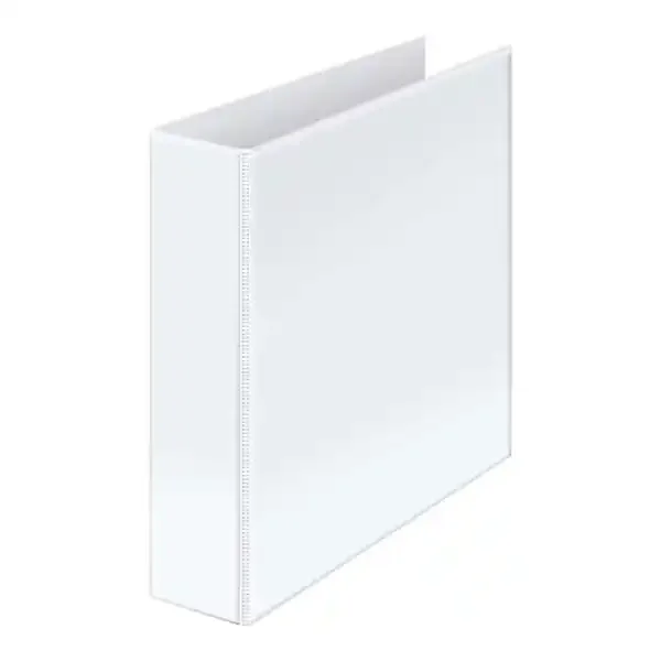 Dohe Carpeta Canguro Basic A4 – 4 Anillas Mixtas 65mm – Bolsa en Lomo y Portada – Carton Forrado – Color Blanco