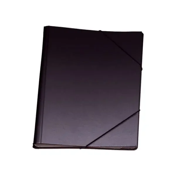 Dohe Carpeta Clasificadora 12 Departamentos – Formato Folio – Carton Plastificado – Cierre con Gomas – Color Negro