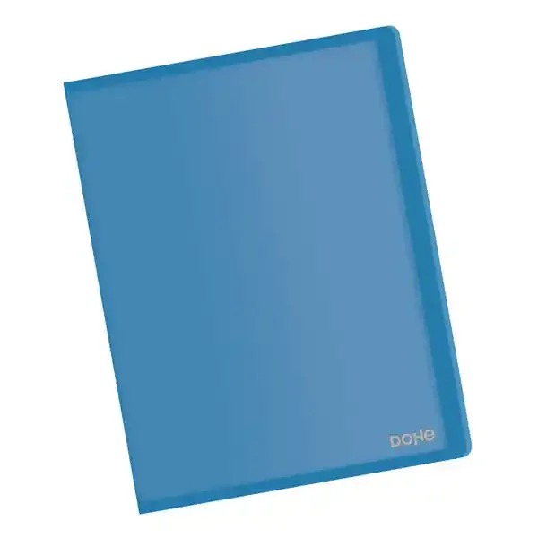 Dohe Carpetas con Fundas Din A4 – Tapa Flexible de Polipropileno – Fundas Transparentes Soldadas – Organizacion y Proteccion Perfecta