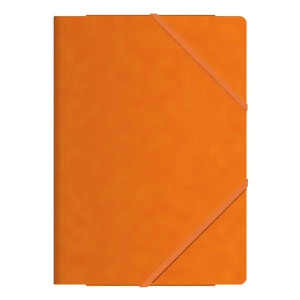 Dohe Carpetas de Gomas con Tres Solapas – Tamaño Folio – Cartulina de Primera Calidad – Plastificadas – Cierre de Gomas Planas (10 uds)