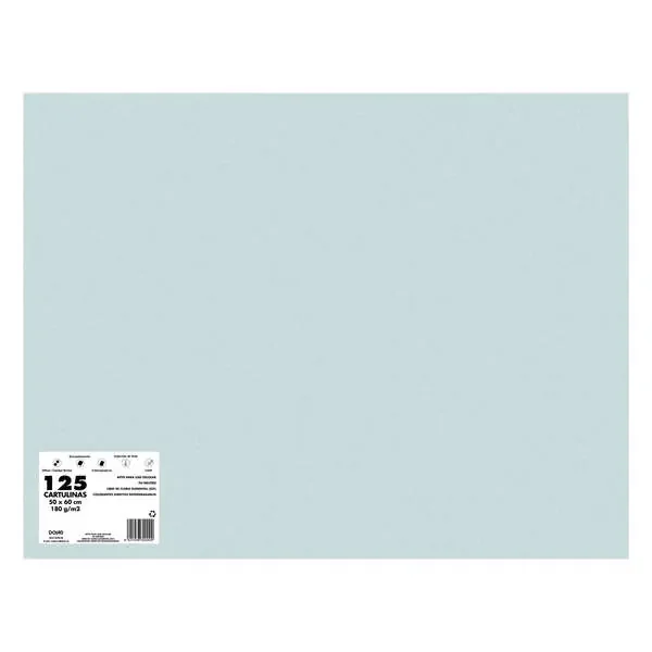 Dohe Cartulinas de Colores de 180 G/M2 – PH Neutro – Libres de Cloro Elemental – Colorantes Directos Biodegradables – para Impresion Offset, Inyeccion de Tinta, Laser, Fotocopiadoras