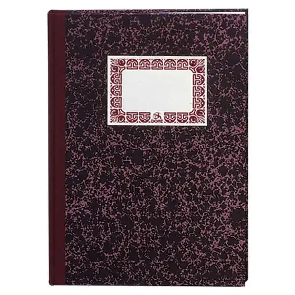 Dohe Cuaderno Cartone Caja – Folio Natural – Lomera de Tela – 100 Hojas Offset de 70gr