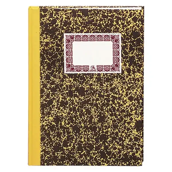 Dohe Cuaderno Cartone Cuentas Corrientes – Folio Natural – Lomera de Tela – 100 Hojas Offset de 70gr
