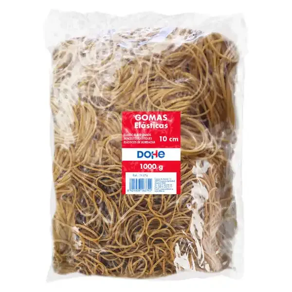 Dohe Gomas de Latex – Longitud 10cm – Gran Resistencia y Elasticidad – Bolsa de 1 Kg