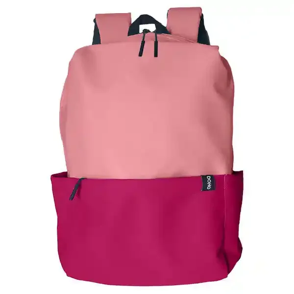 Dohe Mochila Duo – Fabricada en Poliester Impermeable – Amplio Compartimento Principal con Bolsillo para Portatil – Tirantes Anchos y Acolchados – Espalda Reforzada