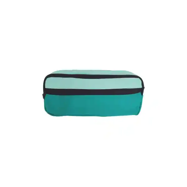 Dohe Portatodo Cuadrado – 200mm – Poliester Impermeable – Ecologico – Cierre de Cremallera – Atractiva Combinacion de Colores