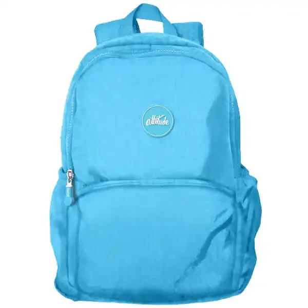 Dohe Serie Pastel Mochila Escolar Mediana – 2 Compartimentos – Tirantes Reforzados y Ajustables – Asa Superior – Color Azul Pastel