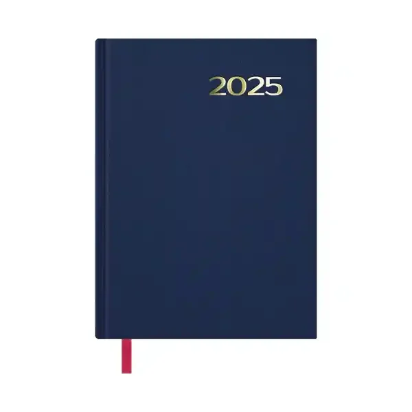 Dohe Sintex Agenda Anual – Dia Pagina – Viernes, Sabado y Domingo misma Pagina – Tamaño 14x20cm – Color Azul