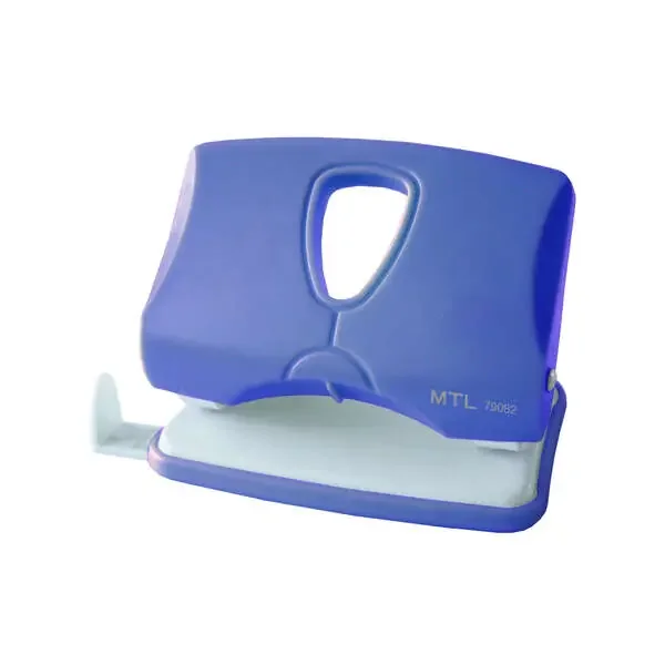 Dohe Taladro Resistente de Alta Calidad – 6mm de Diametro – Distancia de 80mm Entre Perforaciones – Guia Ajustable para Papel – Cubeta de Facil Apertura