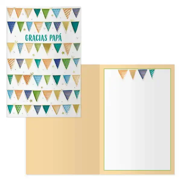 Dohe Tarjeta de Felicitacion Dia del Padre – 11.5x17cm – Impresion a Todo Color – Estampaciones con Pelicula de Color – Papel Offset Blanco de 300gr – Incluye Sobre de Color (6 uds)