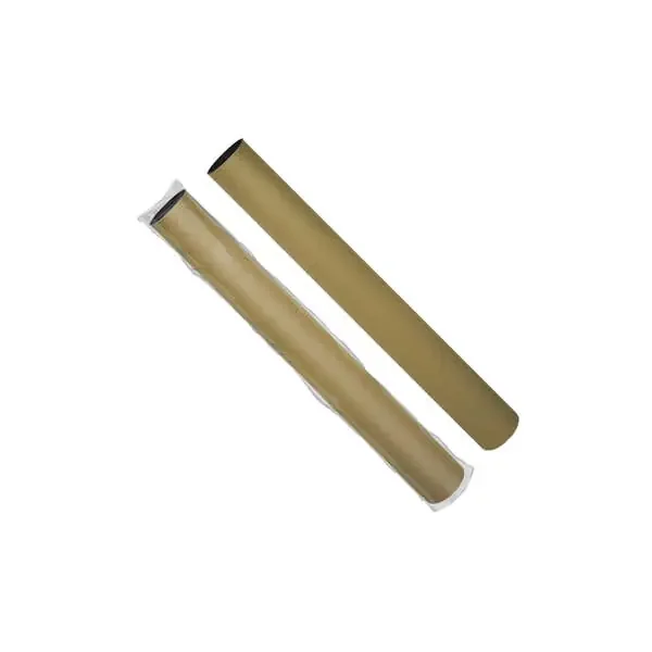 Dohe Tubos de Carton Montados – 100x20mm – Tapas de Plastico Incluidas – Retractilados Individualmente