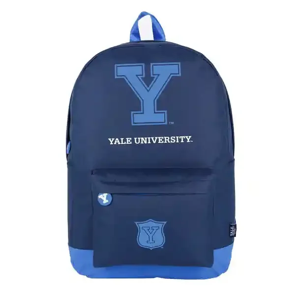 Dohe Yale Mochila Grande – Fabricada en Poliester Resistente – Compartimento Principal con Bolsillo Acolchado – Bolsillos Laterales – Tirantes Anchos Reforzados