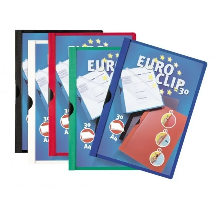 DOSSIER CLIPS EUROCLIP 60H.ROJA