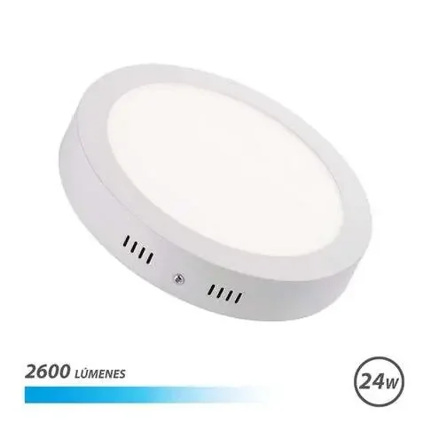 Elbat Downlight de Pared LED 24W 2600lm – Forma Circular 305mm – 6500K Luz Fria