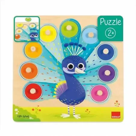 Encaje pavo real-Goula