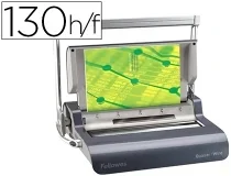 Encuadernadora Para Espiral Wire Fellowes Quasar Doble Espiral Perfora 15 Hojas A4 5224101