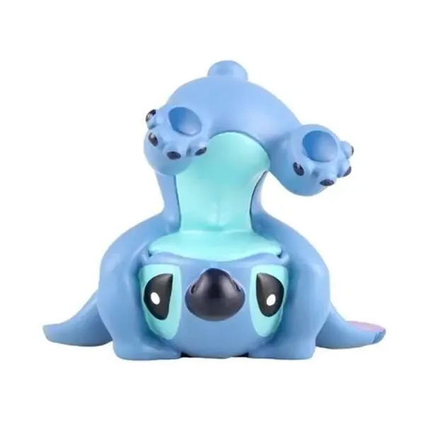 Enesco Disney Lilo & Stitch Stitch Boca Abajo – Figura de Coleccion – Fabricada en Resina – Tallado y Pintado a Mano