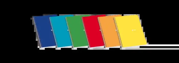 Enri 4º Tapa Dura Cuaderno Espiral 4×4 con Margen – 80 Hojas – Tapa Dura Resistente – Cuadriculado 4×4 con Margen – Espiral de Alta Calidad (5 uds)