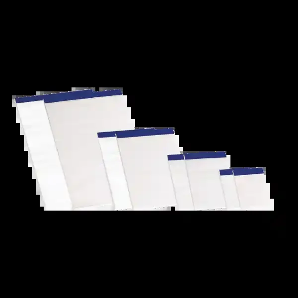 Enri A5 sin Tapa Bloc de Notas Grapado – Tamaño A5 – 80 Hojas – Papel Liso (5 uds)
