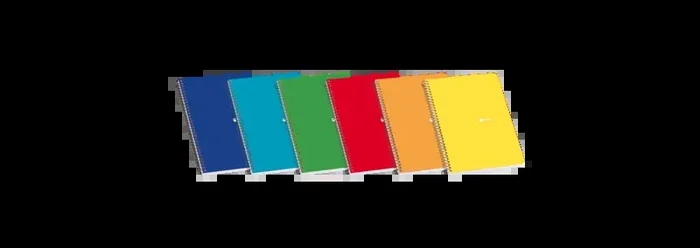 Enri Cuaderno Espiral Tapa Blanda 12º 4×4 80 Hojas – Diseño Practico y Funcional – Tamaño Ideal para Llevar a Todas Partes – Hojas de Alta Calidad – Colores Surtidos (10 uds)