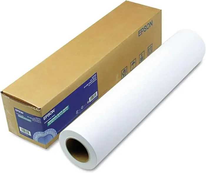 Epson Enhanced Matte Bobina de Papel Mate para Plotter – 189gr 24″ 610mm x 30.5m